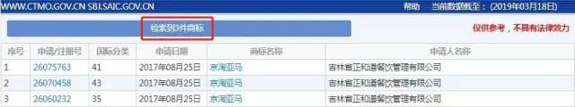 驚現(xiàn)一枚“京淘亞馬”商標(biāo)，“阿京騰百”說：我在異議等你！