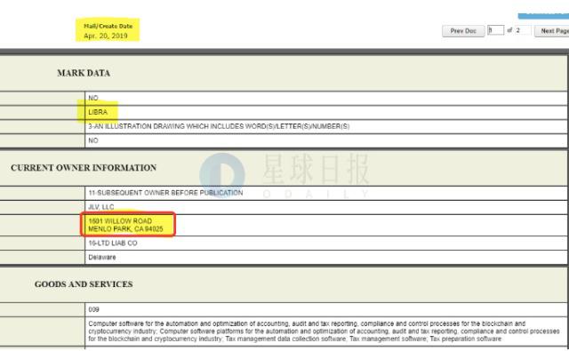 Facebook將其加密貨幣命名為“Libra”同時已收購其商標