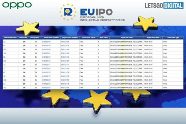 OPPO在歐13款Z系列商標注冊，后期或?qū)㈥懤m(xù)推出