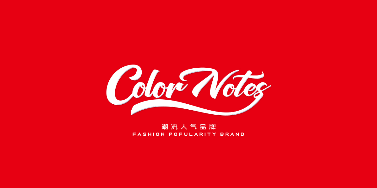 COLOR NOTES商標設計稿