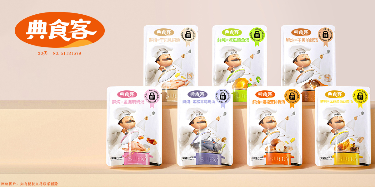 *食客商標設計稿