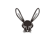 长耳朵兔子图形