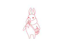 短耳兔图形