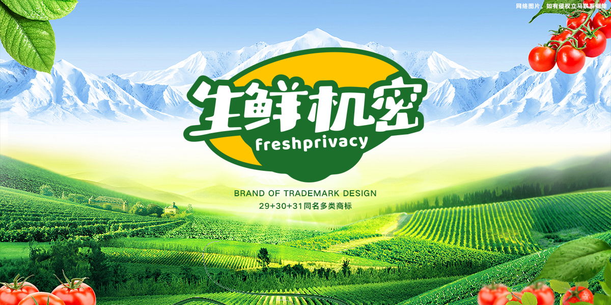 生鮮機(jī)密 FRESHPRIVACY商標(biāo)設(shè)計(jì)稿