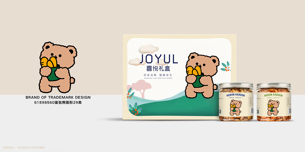 *包熊圖形商標設計稿