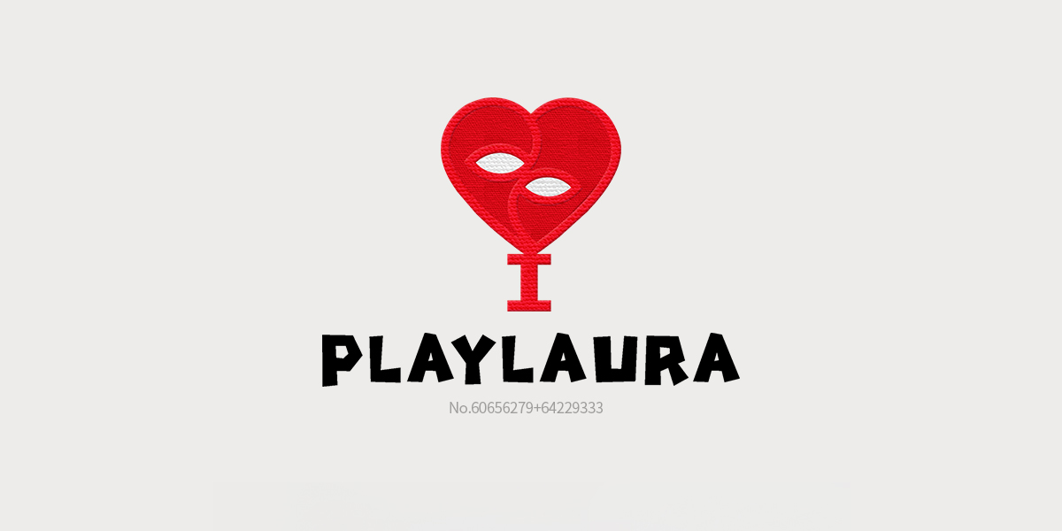 PLAYLAURA商標設計稿