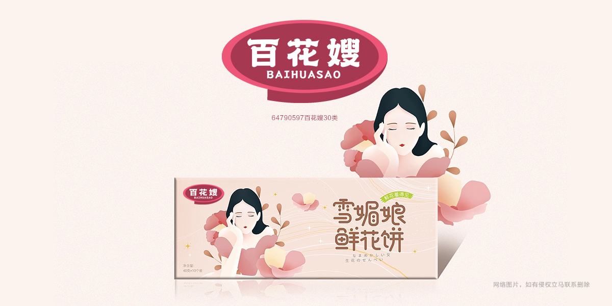 *花嫂商標設計稿