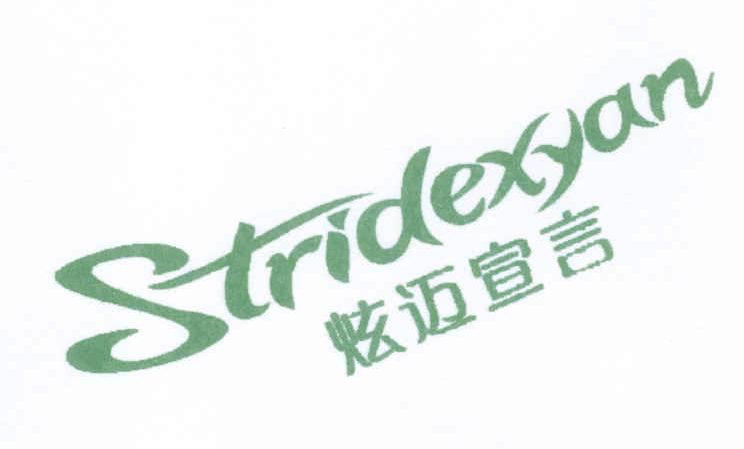 炫邁宣言 STRIDEXYAN