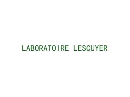 LABORATOIRE LESCUYER