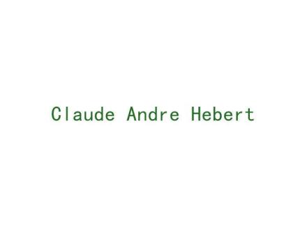 CLAUDE ANDRE HEBERT