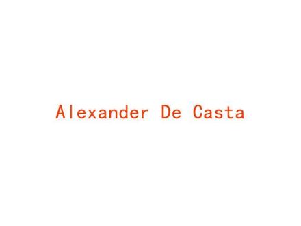 ALEXANDER DE CASTA